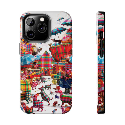 Plaid Oddities - Tough Phone Cases