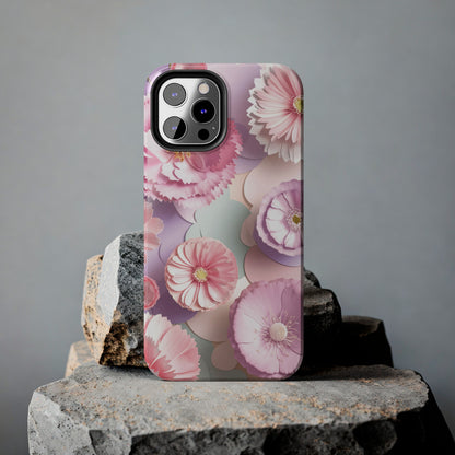 Pastel Floral Dream - Tough Phone Cases