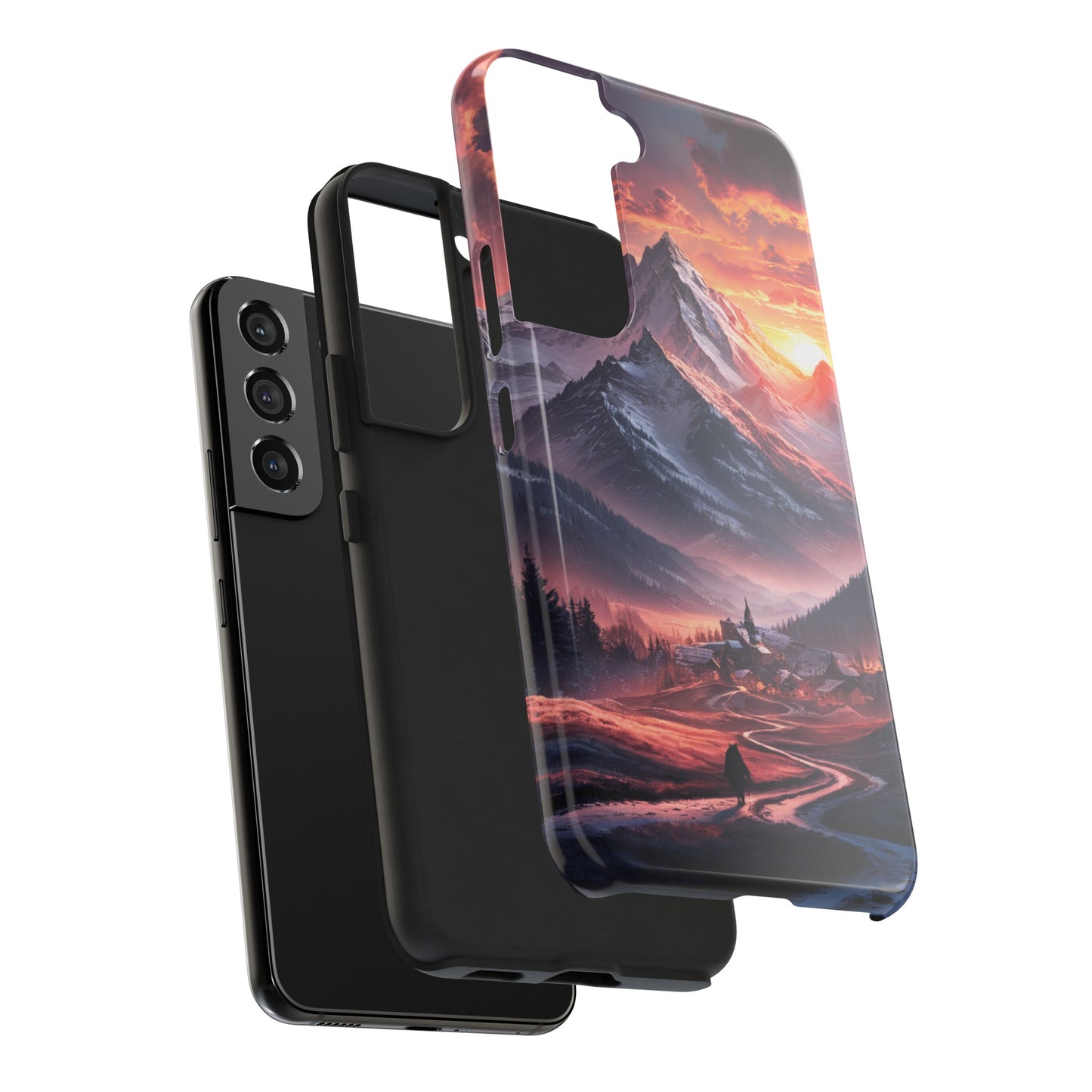 Vistas of Mountains - Tough Phone Cases