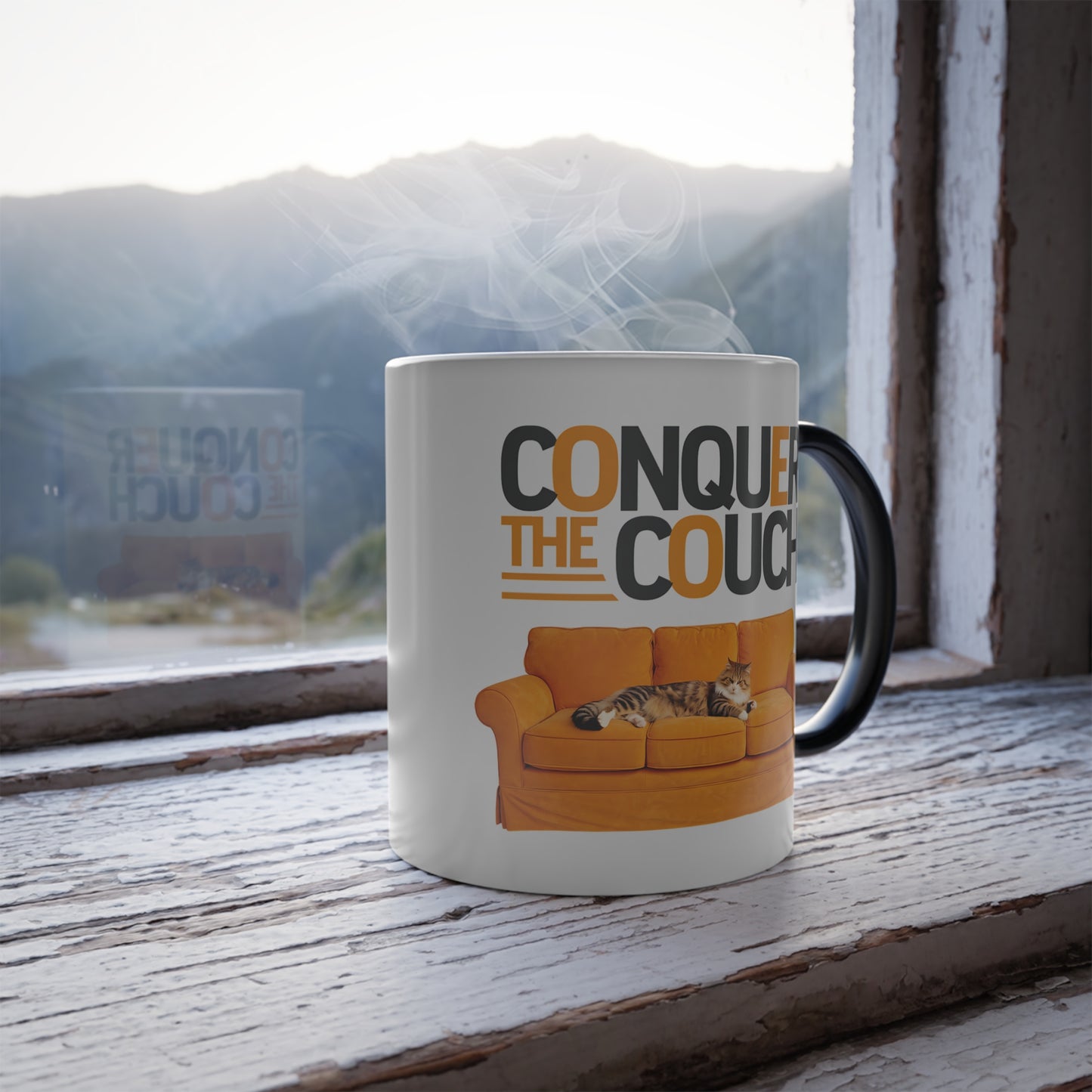 Conquer the Couch - Color Morphing Mug, 11oz