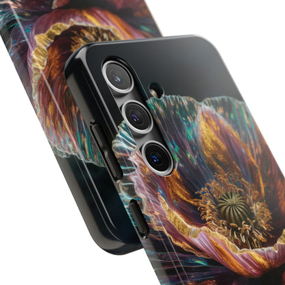 Ethereal Poppy Glow - Tough Phone Cases