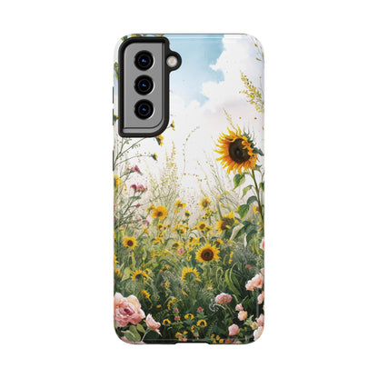 Skyward Sunflower - Tough Phone Cases