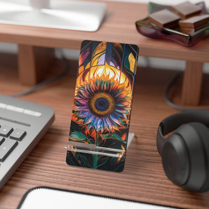 Sunflower Serenade - Display Stand for Smartphones