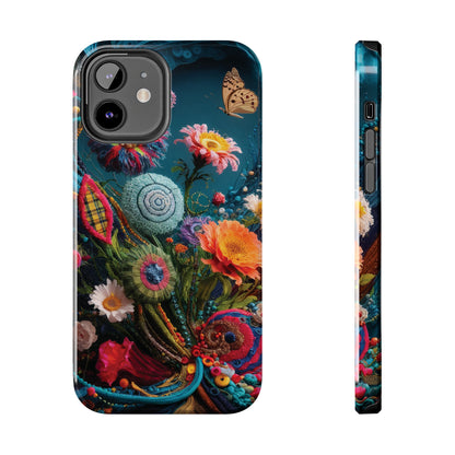 Botanical Sewing Whimsy - Tough Phone Cases