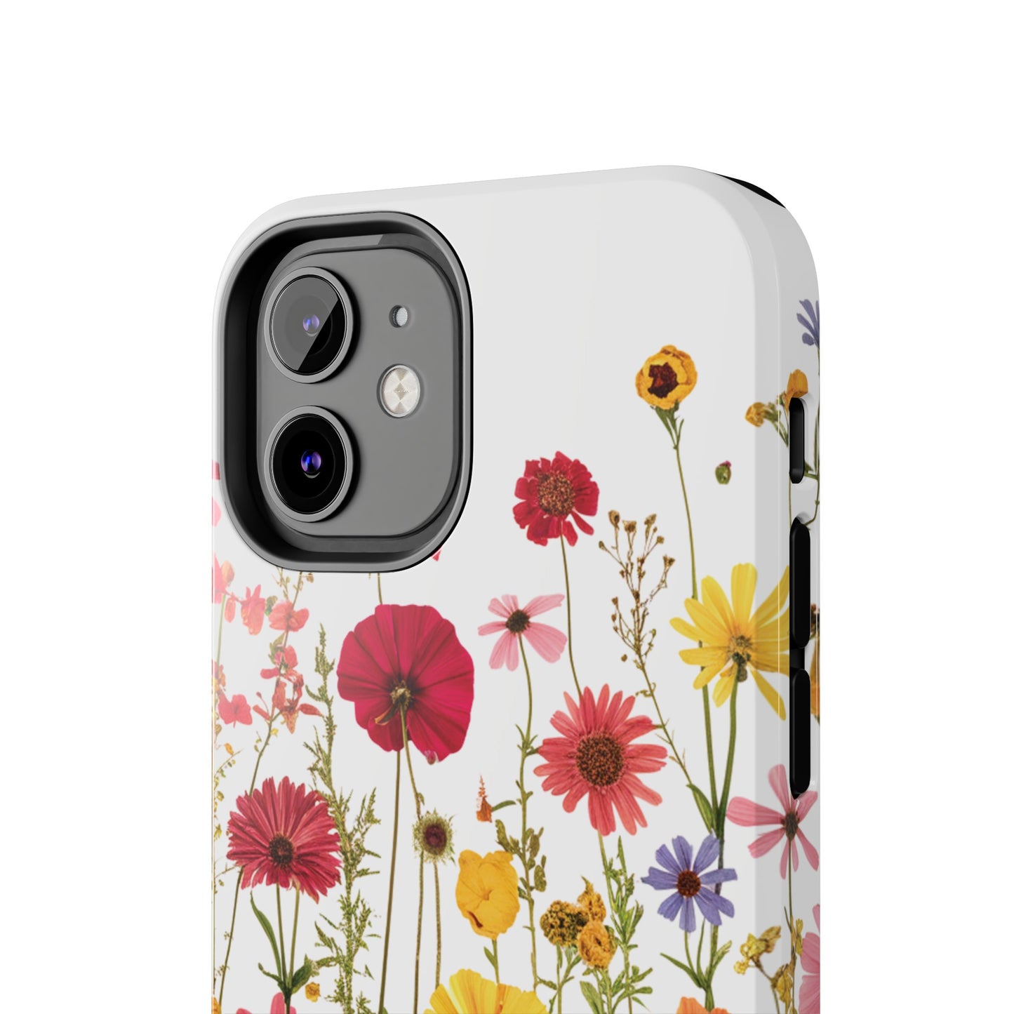 Row of Blooms - Tough Phone Cases