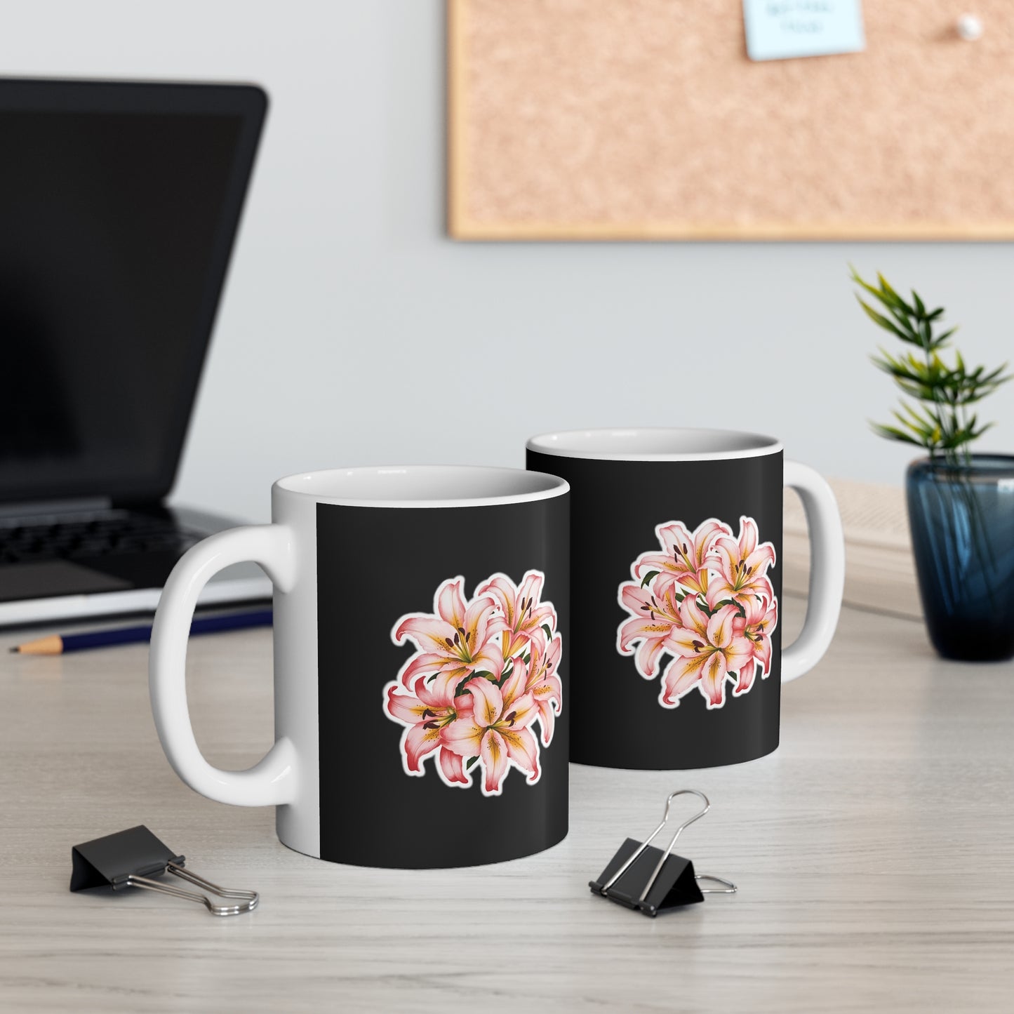 "Bonquet of Lilies" - Mug 11oz