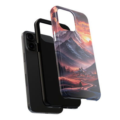 Vistas of Mountains - Tough Phone Cases