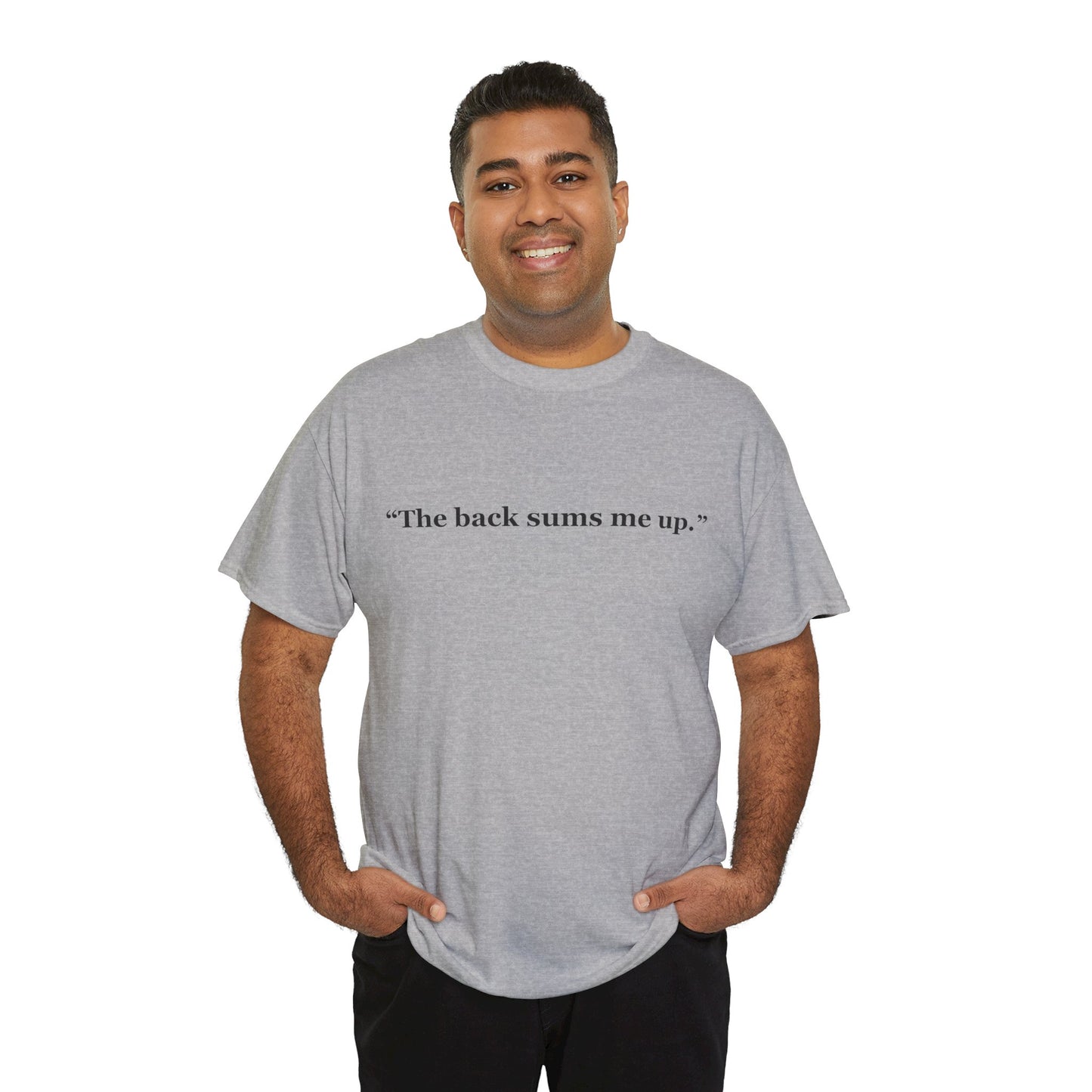 "Father = The unsung hero of home repairs and BBQs alike." - Unisex Cotton Tee