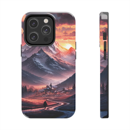 Vistas of Mountains - Tough Phone Cases