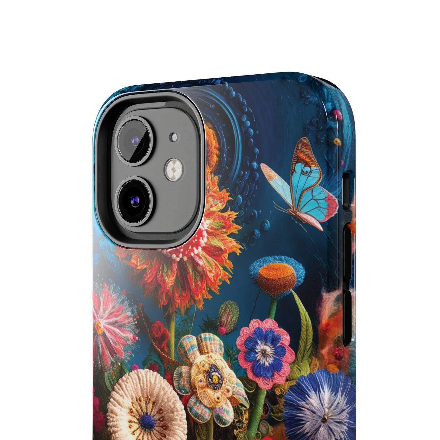 Floral Bloom: Art and Sewing Materials - Tough Phone Cases