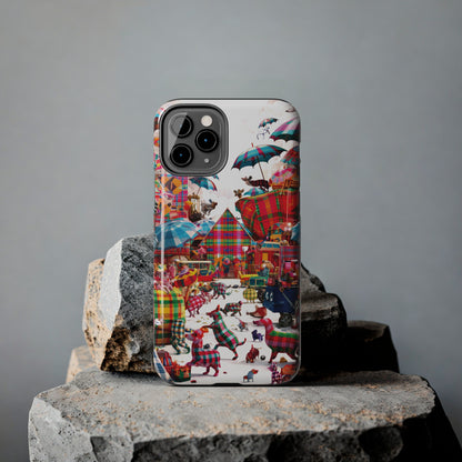 Plaid Oddities - Tough Phone Cases