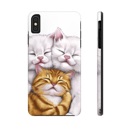 Cat Nap Trio - Tough Phone Cases