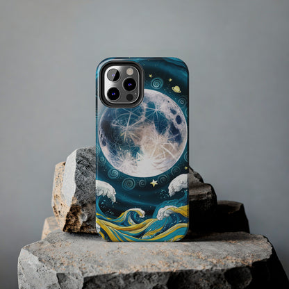 Full Moon Serenity - Tough Phone Cases