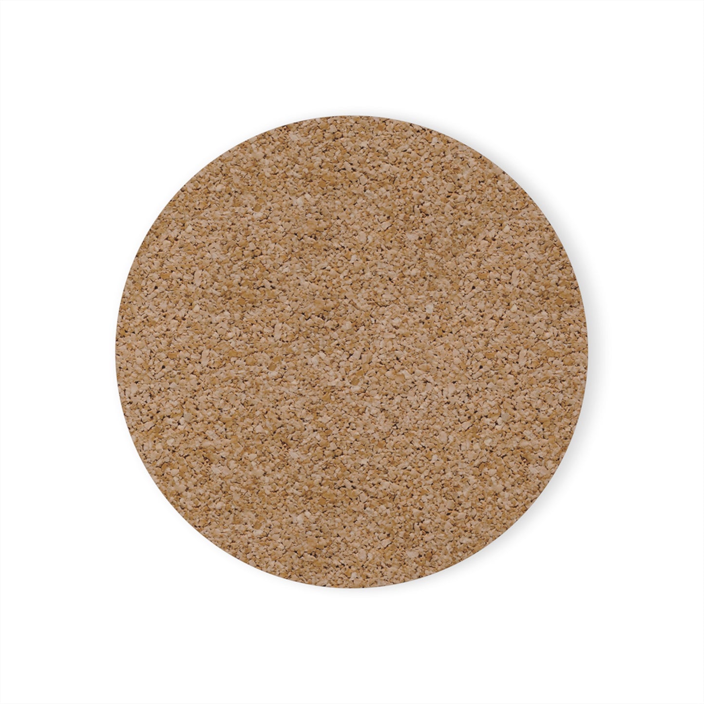 Coaster with Chrysanthemum Design - Cork Coaster