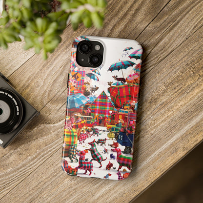 Plaid Oddities - Tough Phone Cases