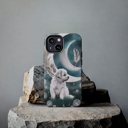 Enchanted Lunar Pup - Tough Phone Cases