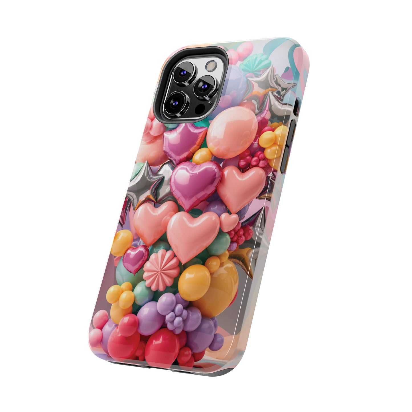 Pastel Dreams: Array of Balloons - Tough Phone Cases