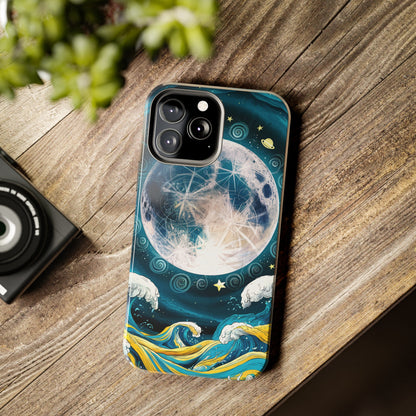 Full Moon Serenity - Tough Phone Cases