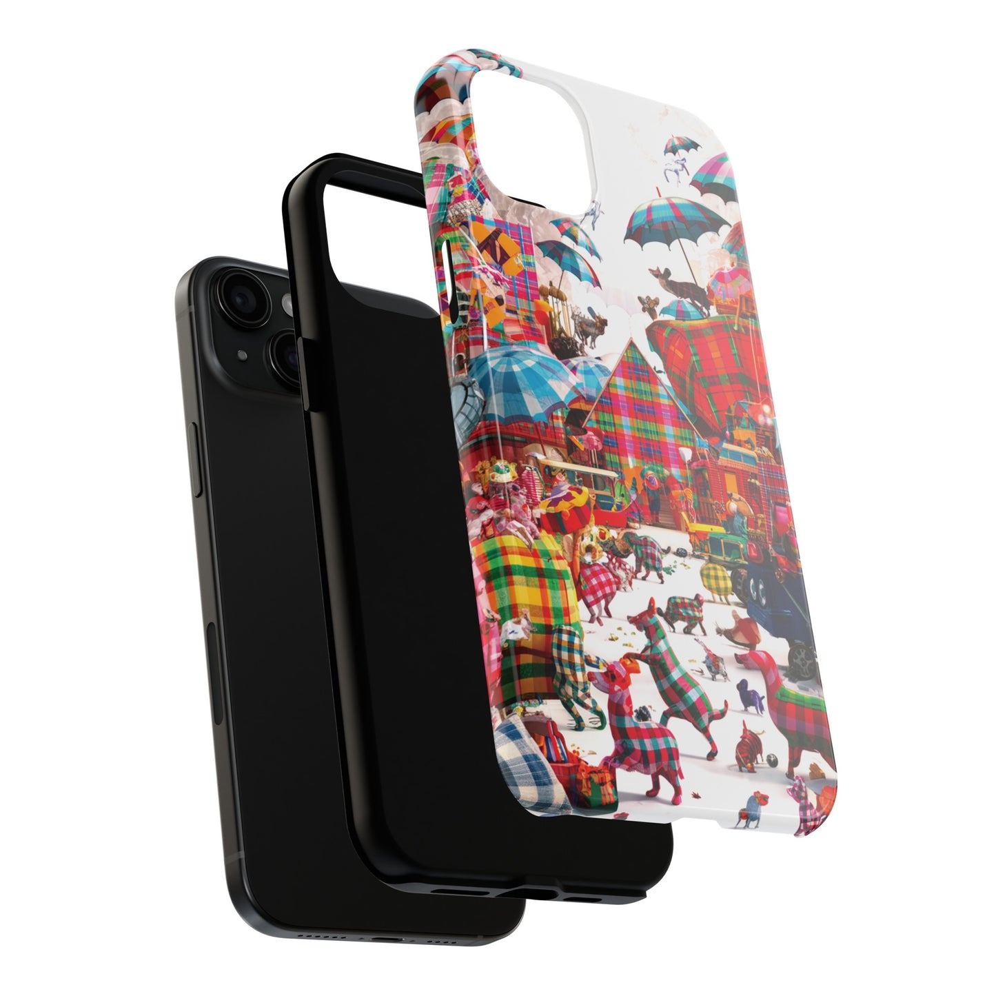 Plaid Oddities - Tough Phone Cases