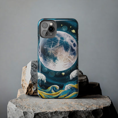 Full Moon Serenity - Tough Phone Cases