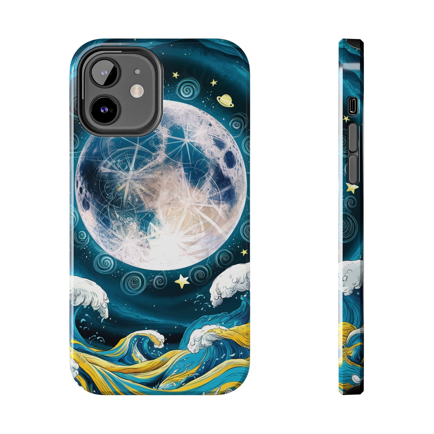 Full Moon Serenity - Tough Phone Cases