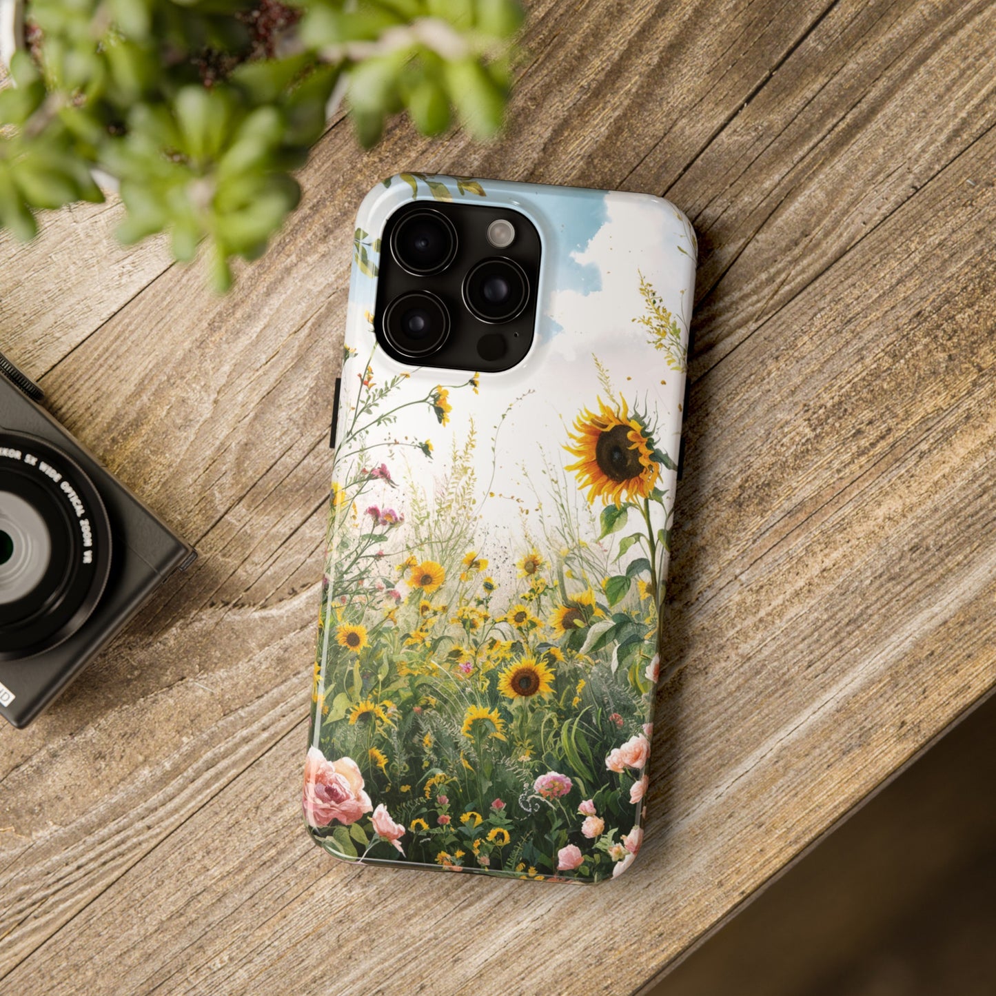 Skyward Sunflower - Tough Phone Cases