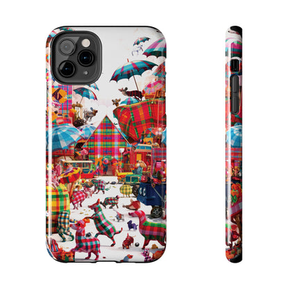 Plaid Oddities - Tough Phone Cases