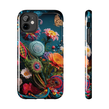 Botanical Sewing Whimsy - Tough Phone Cases
