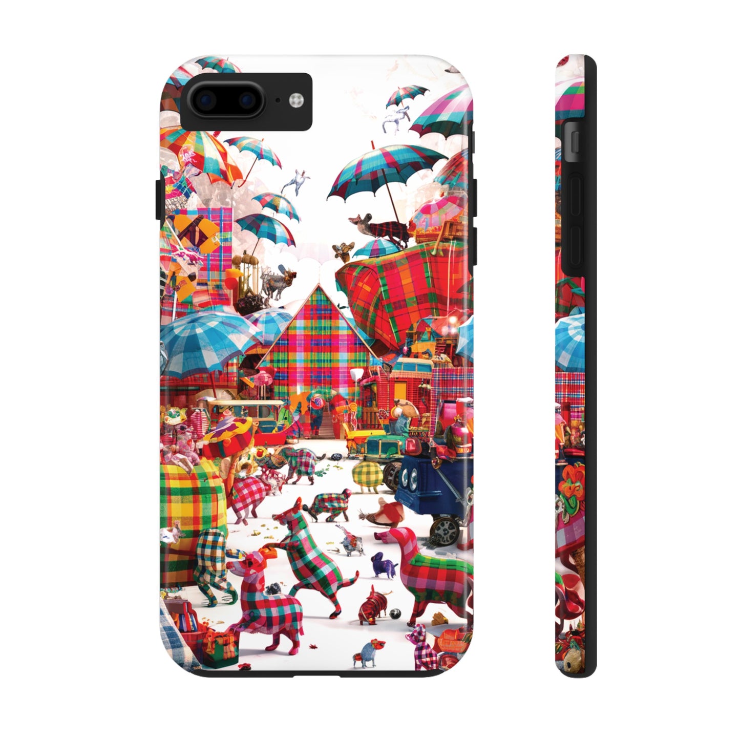 Plaid Oddities - Tough Phone Cases