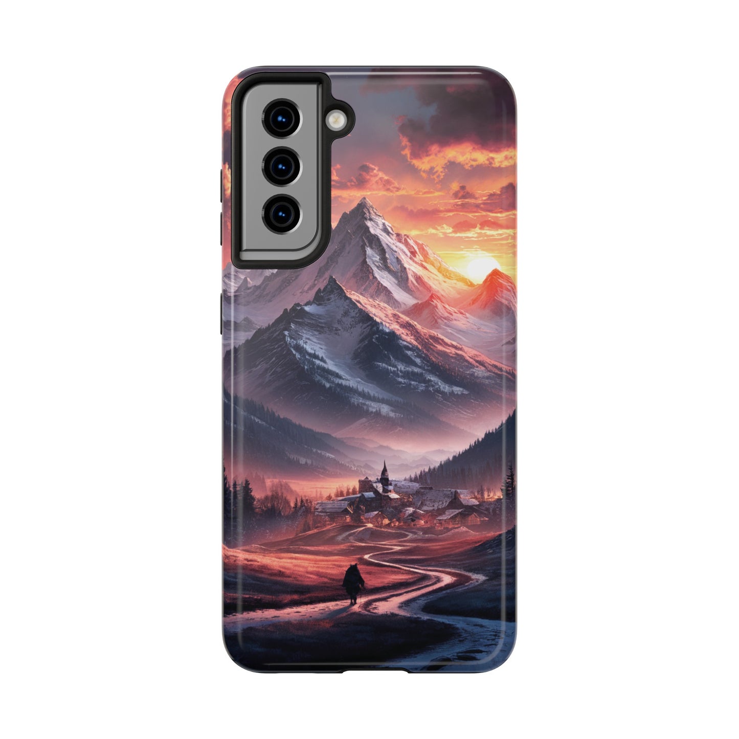 Vistas of Mountains - Tough Phone Cases