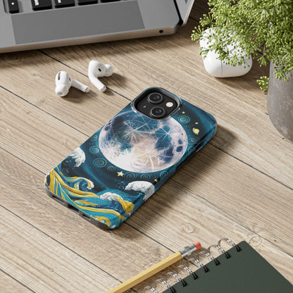 Full Moon Serenity - Tough Phone Cases