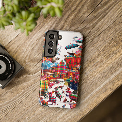 Plaid Oddities - Tough Phone Cases