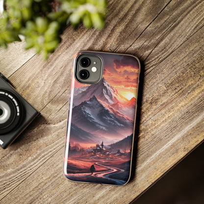 Vistas of Mountains - Tough Phone Cases