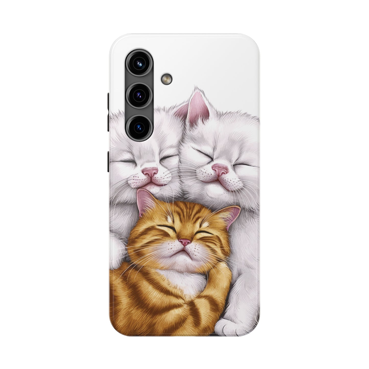 Cat Nap Trio - Tough Phone Cases