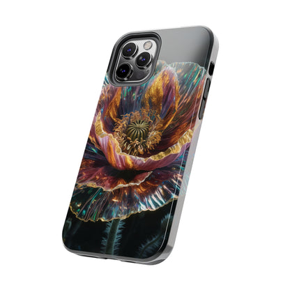 Ethereal Poppy Glow - Tough Phone Cases