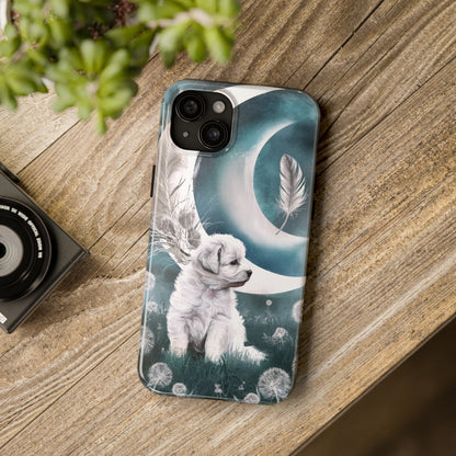 Enchanted Lunar Pup - Tough Phone Cases