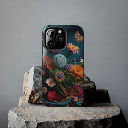 Botanical Sewing Whimsy - Tough Phone Cases