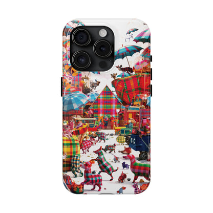 Plaid Oddities - Tough Phone Cases