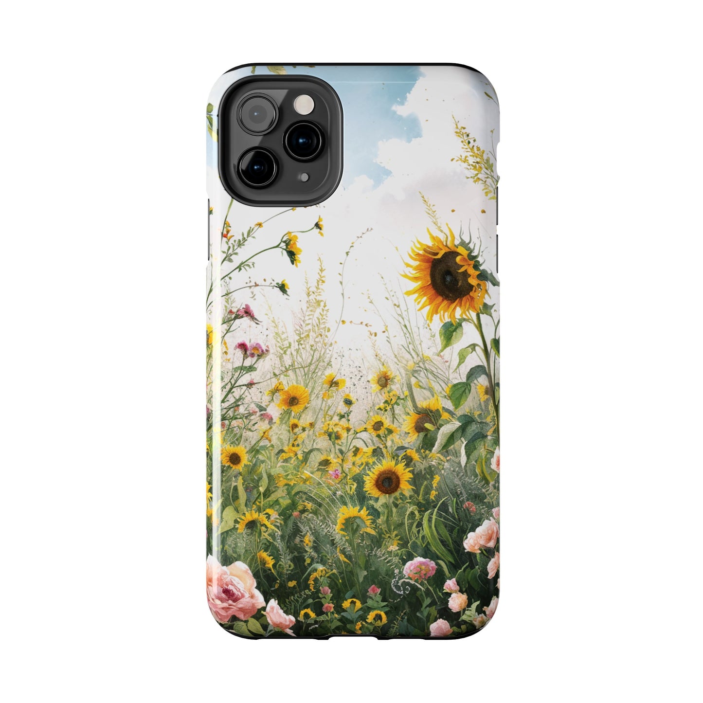 Skyward Sunflower - Tough Phone Cases