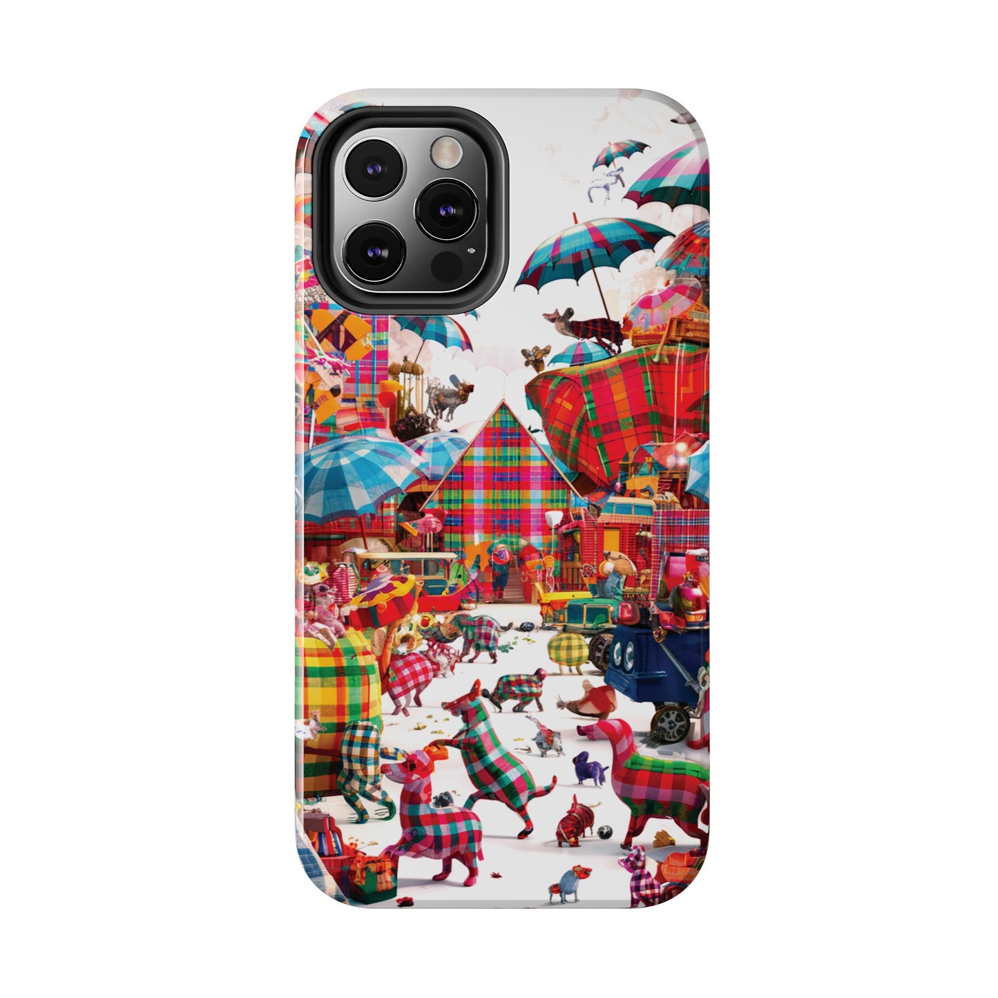 Plaid Oddities - Tough Phone Cases