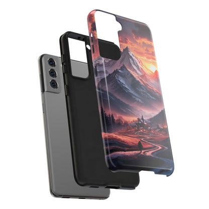 Vistas of Mountains - Tough Phone Cases