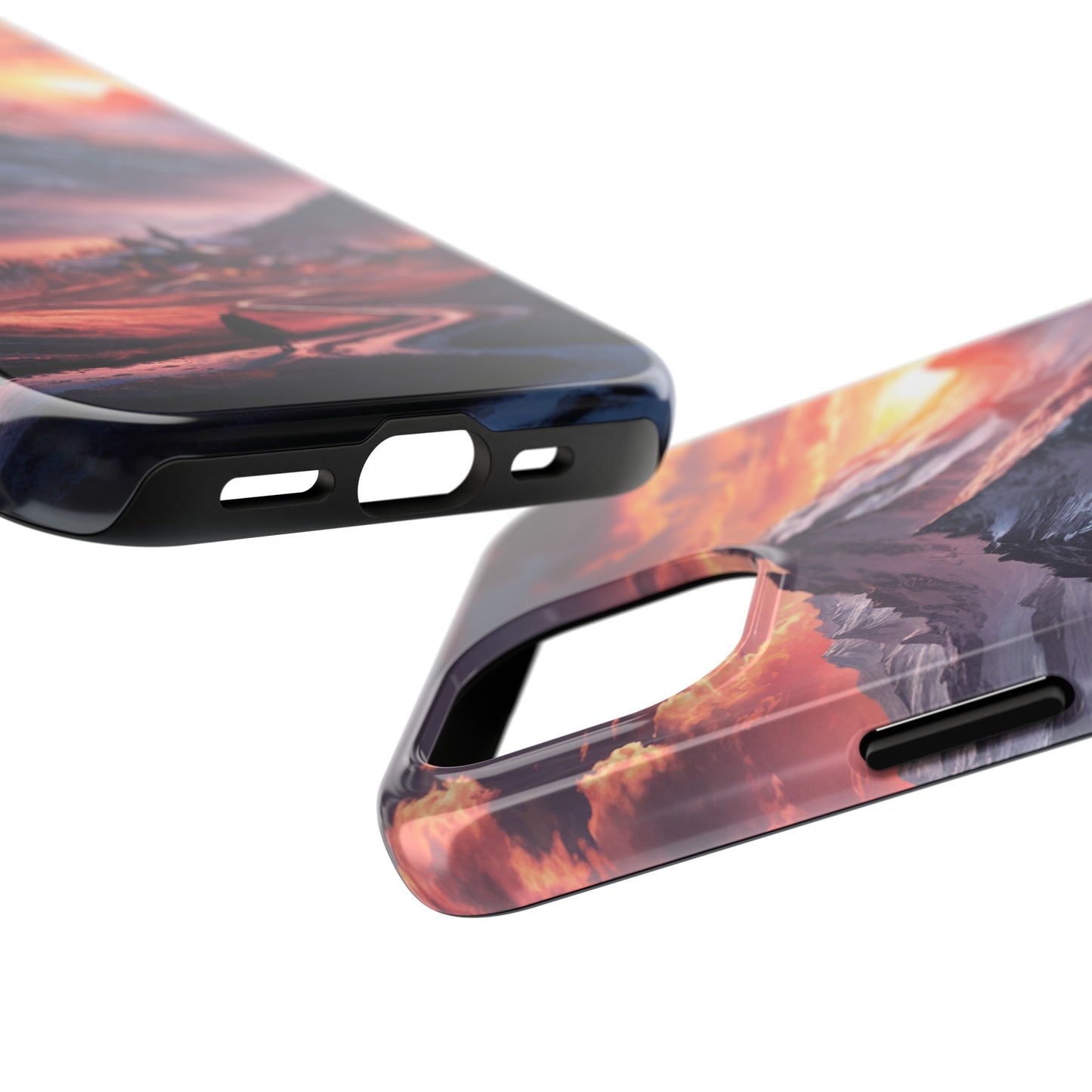 Vistas of Mountains - Tough Phone Cases