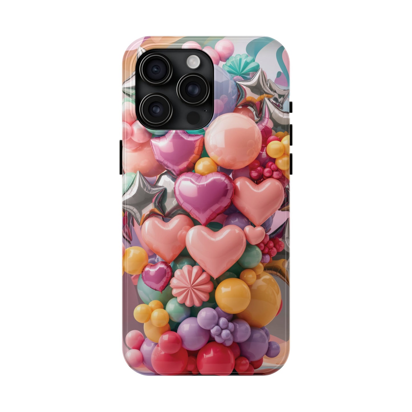 Pastel Dreams: Array of Balloons - Tough Phone Cases