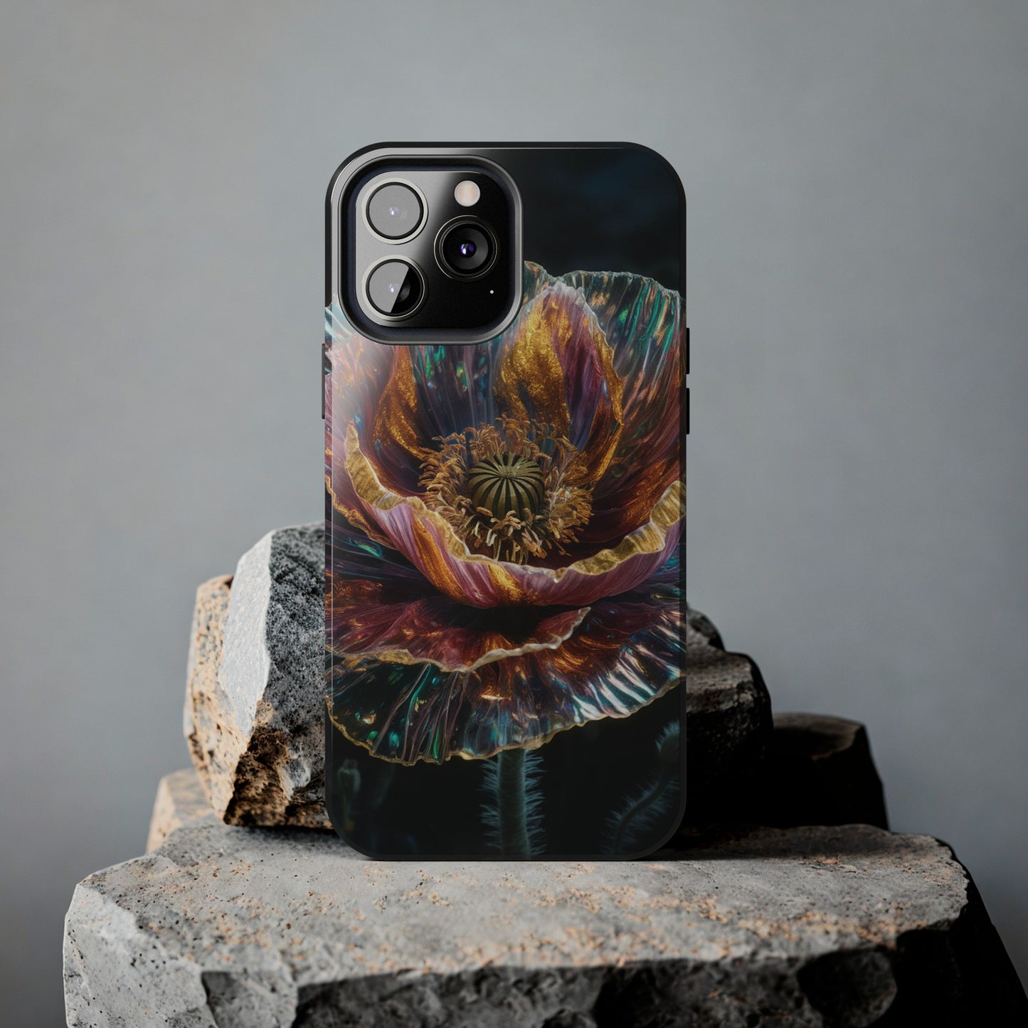 Ethereal Poppy Glow - Tough Phone Cases