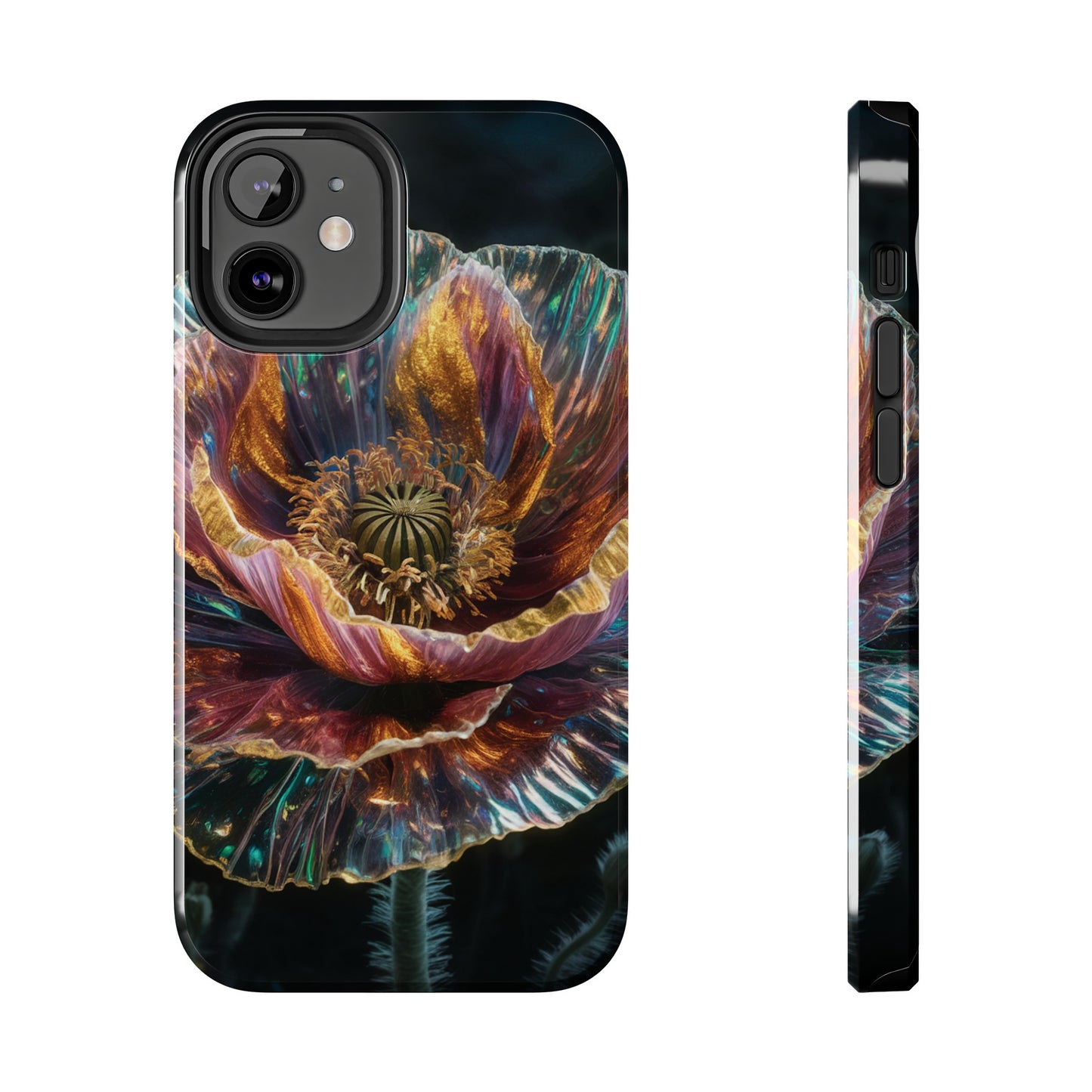 Ethereal Poppy Glow - Tough Phone Cases