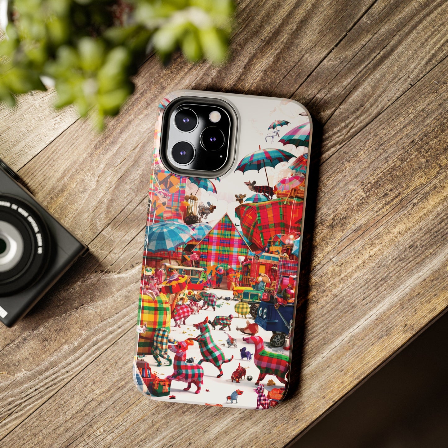 Plaid Oddities - Tough Phone Cases