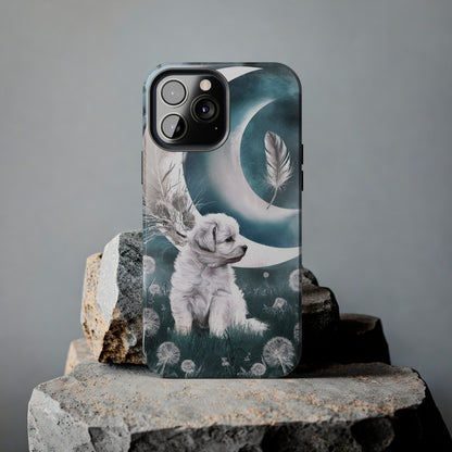 Enchanted Lunar Pup - Tough Phone Cases
