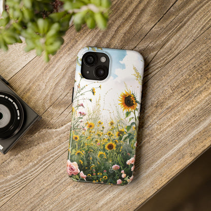 Skyward Sunflower - Tough Phone Cases