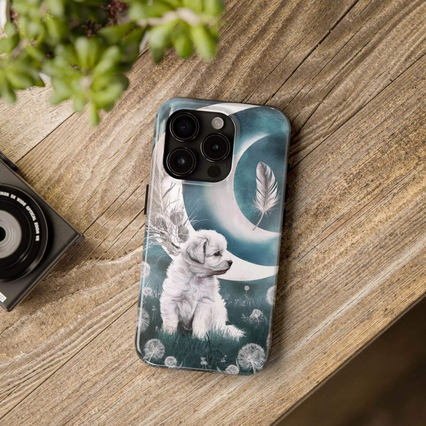 Enchanted Lunar Pup - Tough Phone Cases