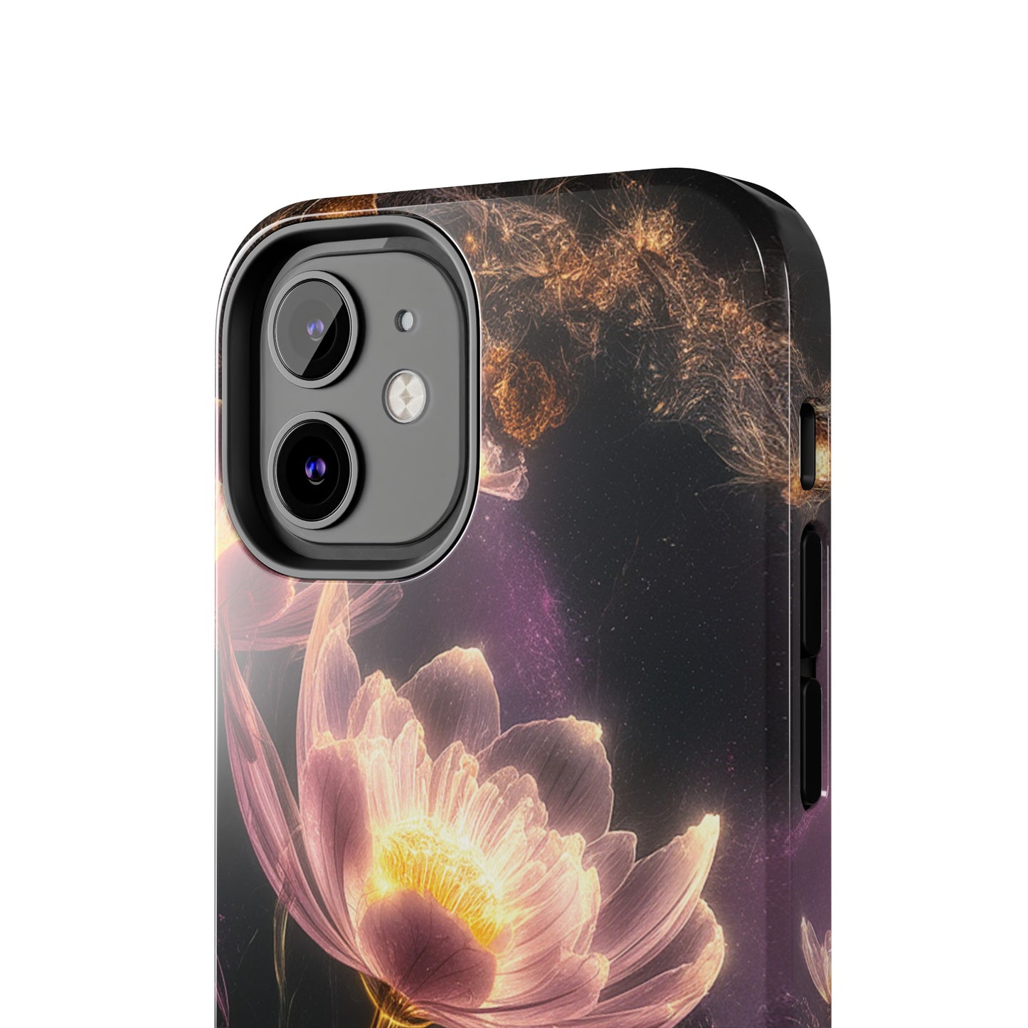 Night Lotus Glow - Tough Phone Cases